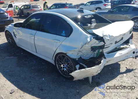 2017 BMW M3 from USA, damaged, VIN WBS8M9C50H5G42313